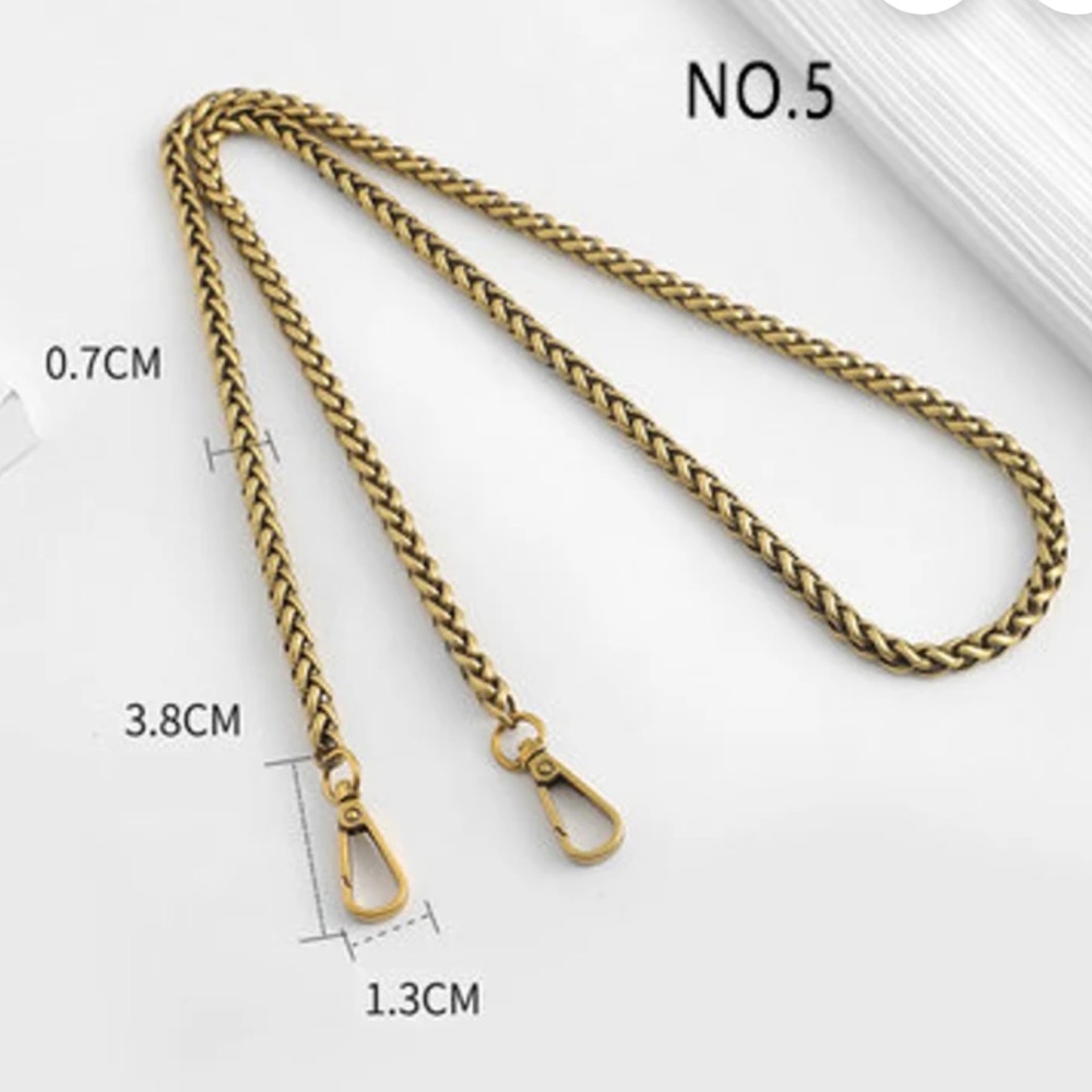 Antique Gold Purse Strap